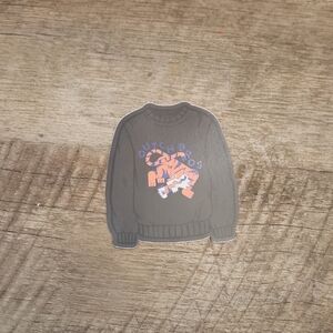 Dutch Bros Charcoal Crewneck Sweater Sticker